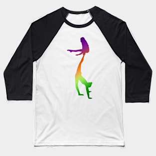 A women’s pair doing straddle on needle Baseball T-Shirt